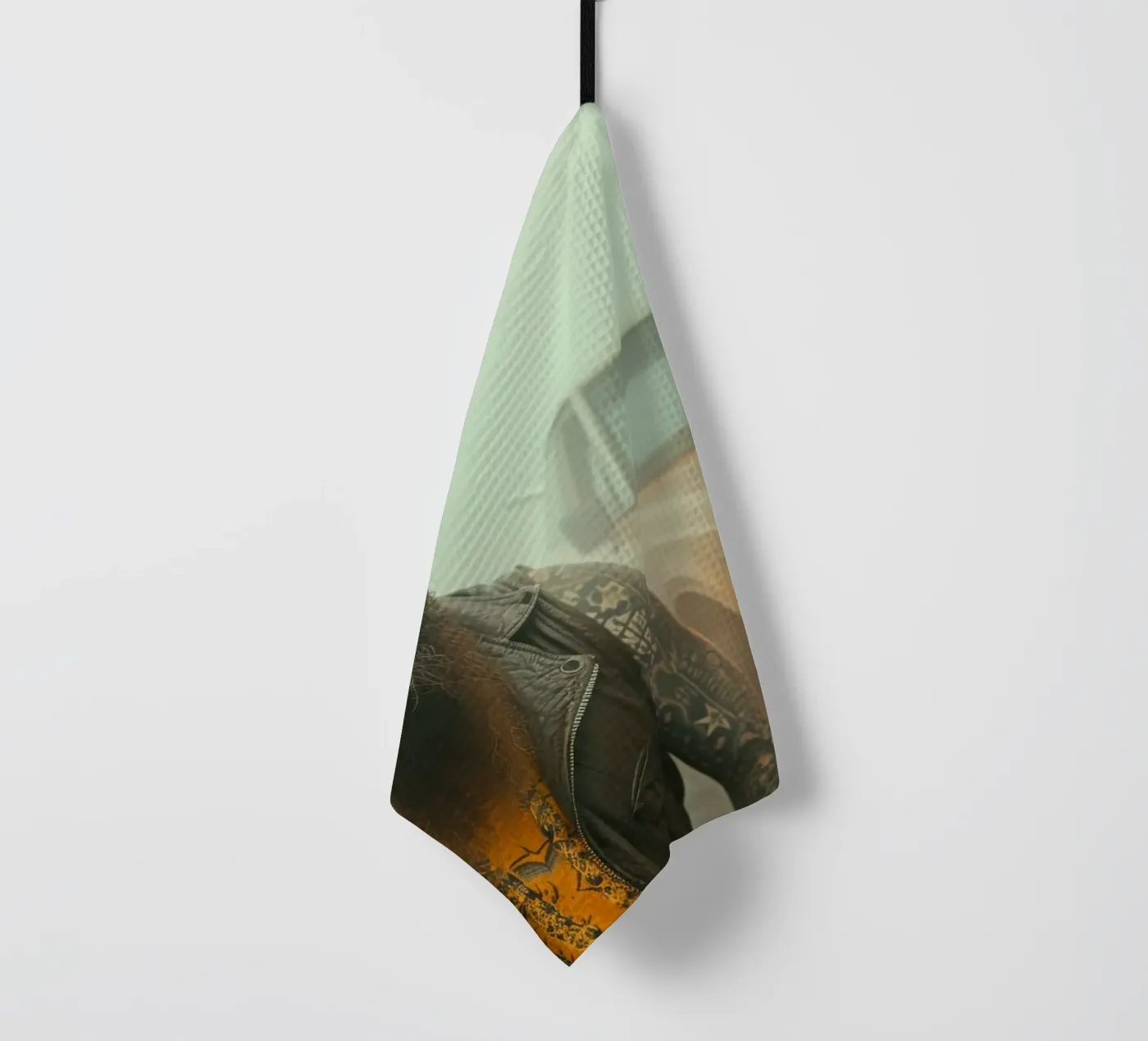 Snake tea towel by Affiches Chien Originales – Dogland