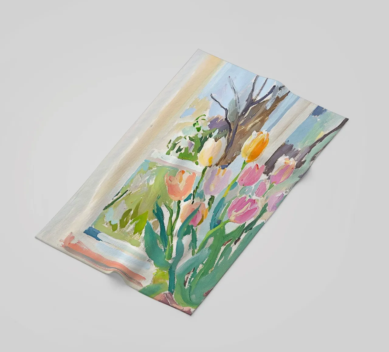 Davanzale di fiori Tuplen Fauvismo telo mare da Euphoria Theresa