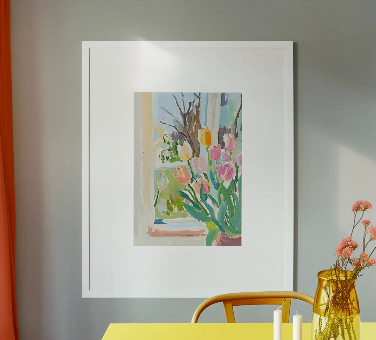 Davanzale di fiori Tuplen Fauvismo poster da Euphoria Theresa