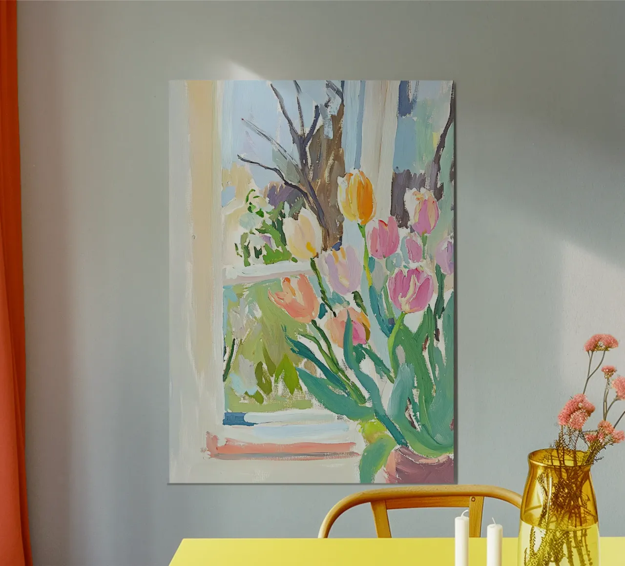 Davanzale di fiori Tuplen Fauvismo poster da Euphoria Theresa