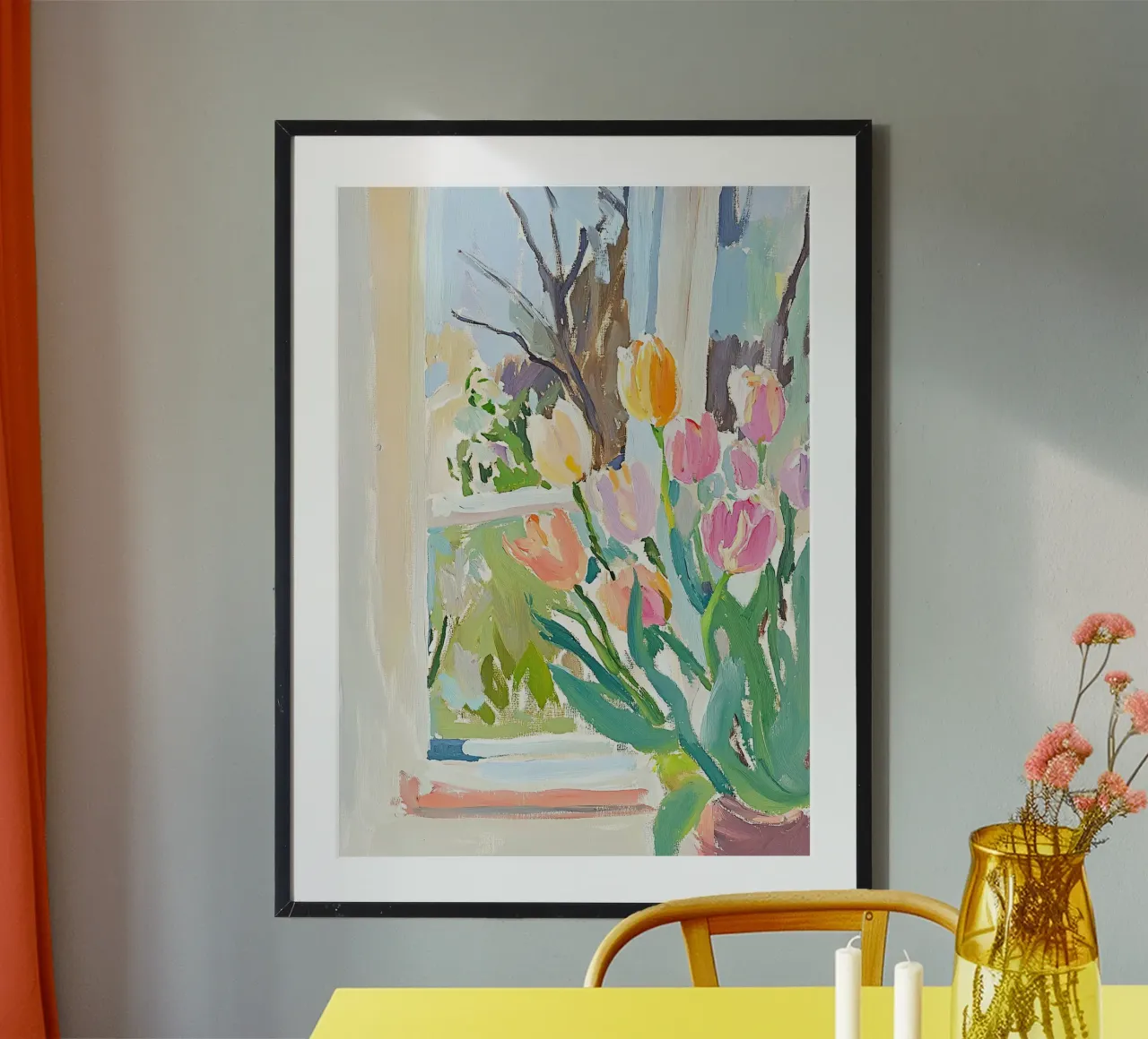 Davanzale di fiori Tuplen Fauvismo poster da Euphoria Theresa
