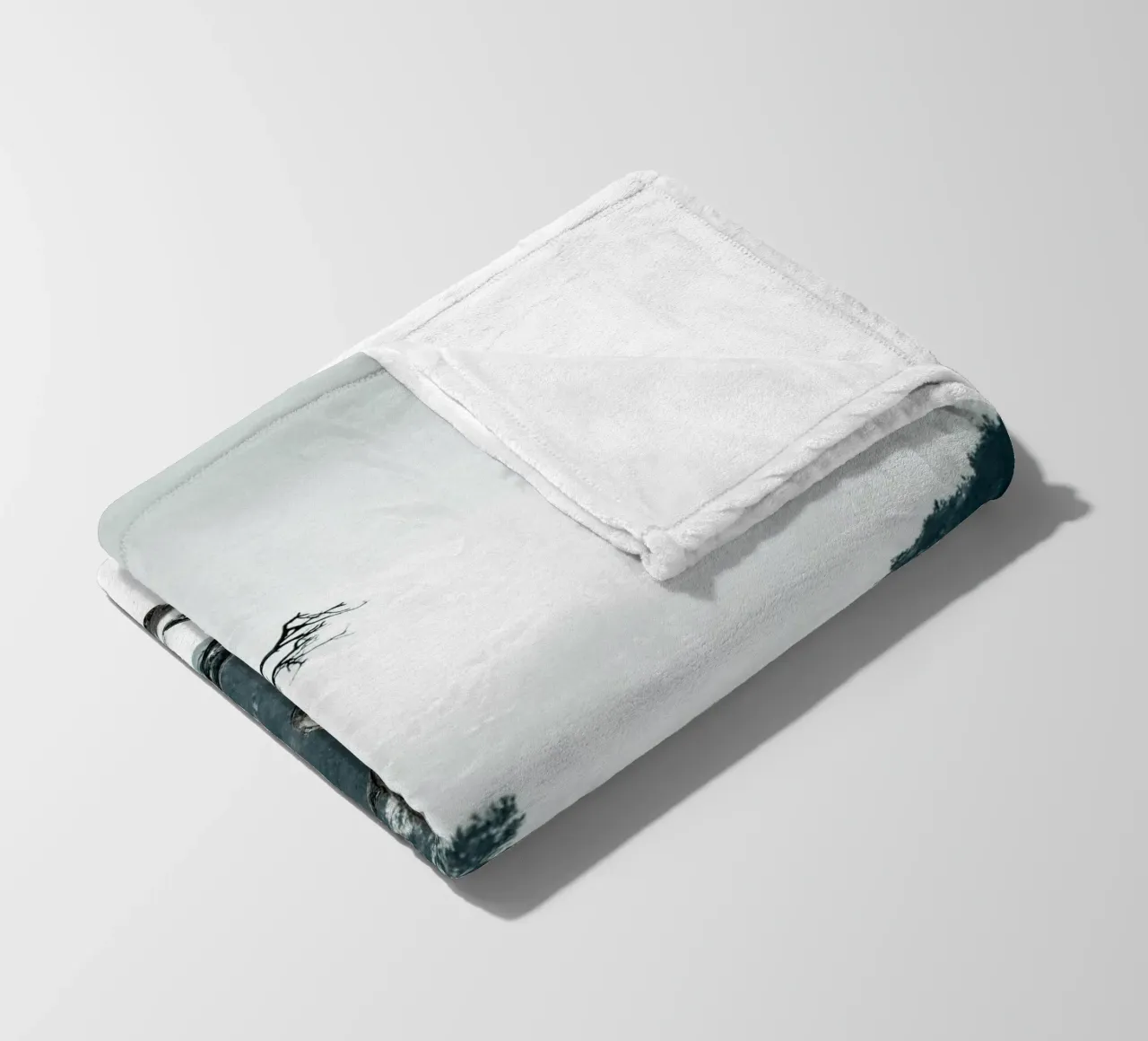 Albero d'inverno - Bellezza solitaria coperta in pile da Whole©