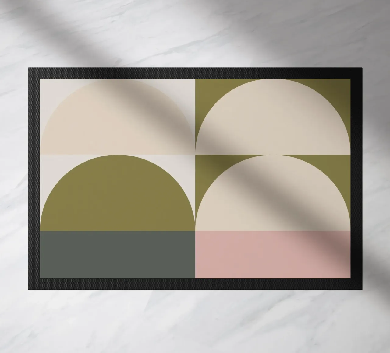 Mid Century Geometric 09 zerbino da KHouse Studio