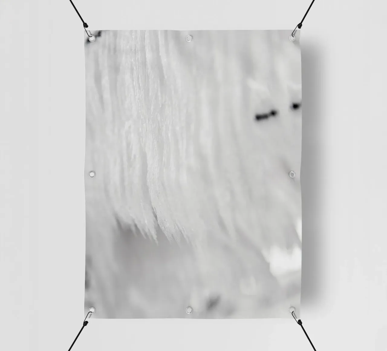 Texture fluida - bianco telo in pvc da Whole©