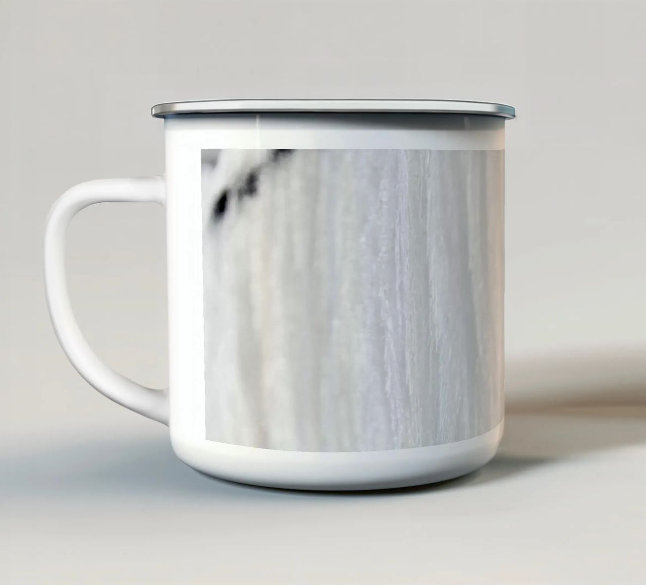 Texture fluida - bianco tazza in smalto da Whole©