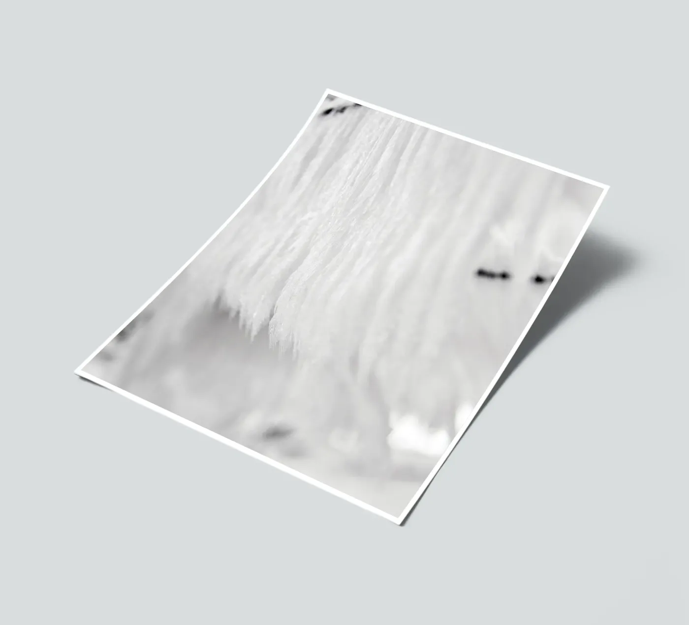 Flowing texture - white sticker sheet by Whole©