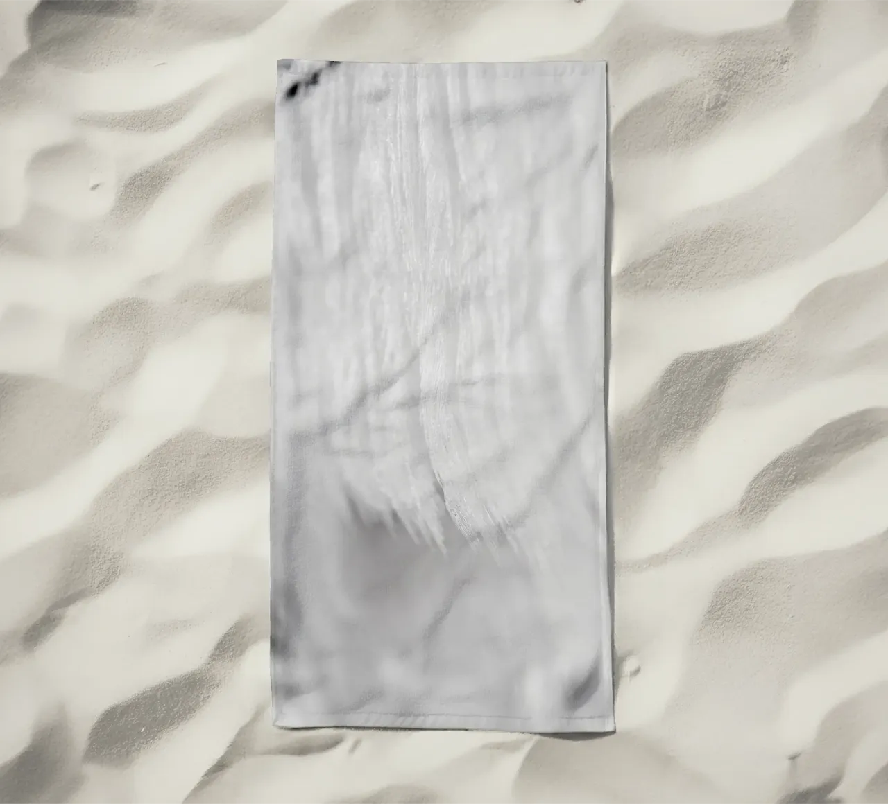 Texture fluida - bianco telo mare da Whole©