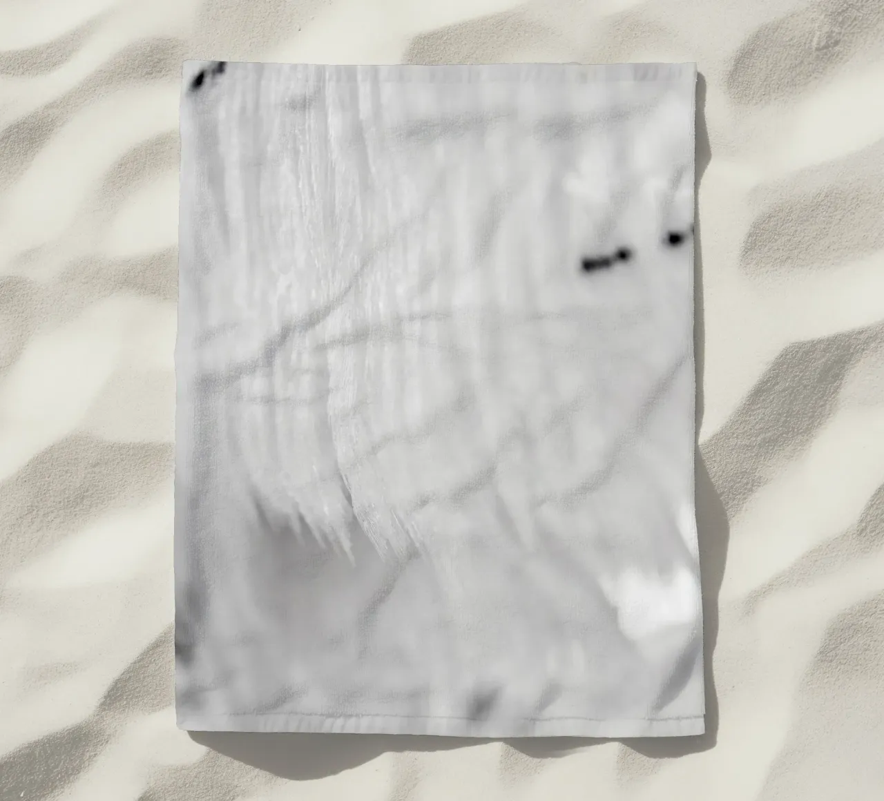 Texture fluida - bianco telo mare da Whole©