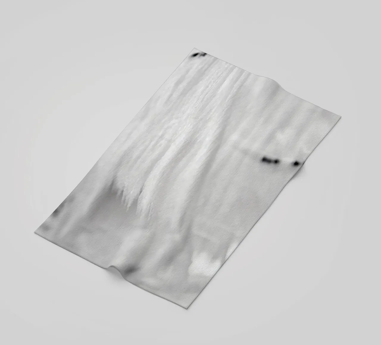 Texture fluida - bianco telo mare da Whole©