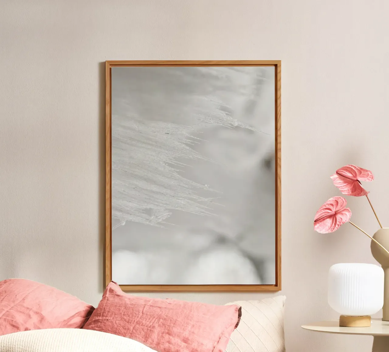 Frozen structures - Minimalist alu-dibond by Whole©