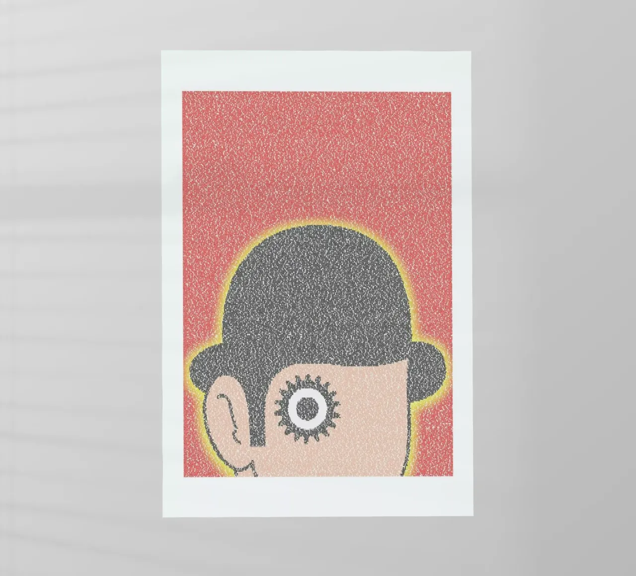 A Clockwork Orange backlit folie van Robotic Ewe