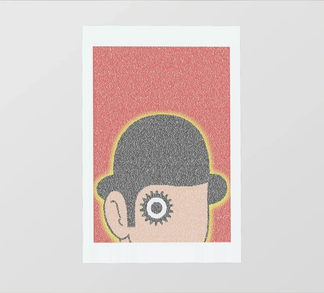 A Clockwork Orange pellicola backlit da Robotic Ewe