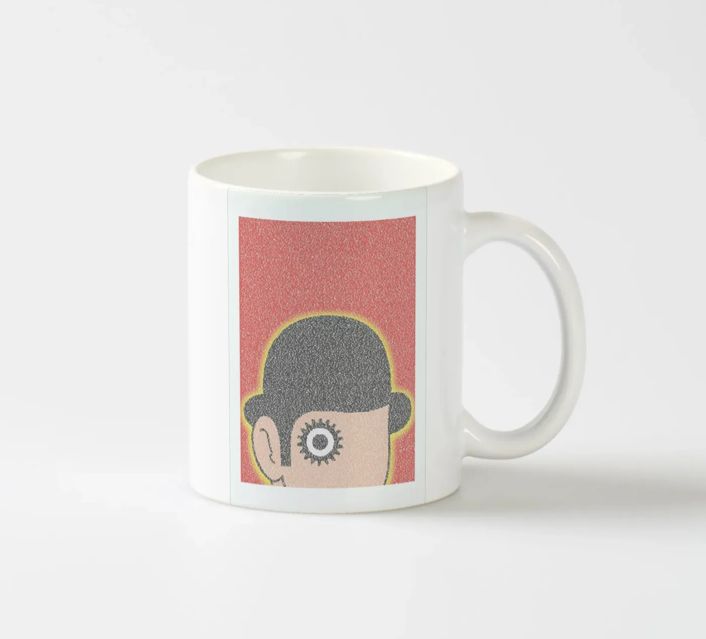 A Clockwork Orange tazza in ceramica da Robotic Ewe