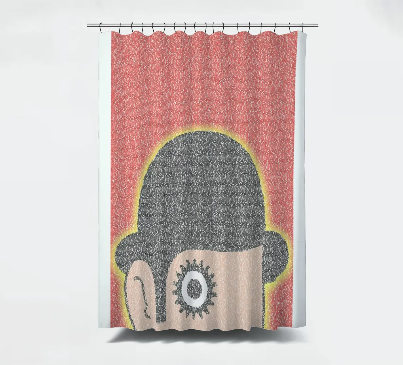 A Clockwork Orange Duschvorhang von Robotic Ewe