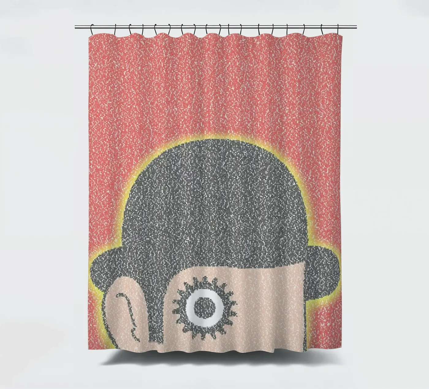 A Clockwork Orange Duschvorhang von Robotic Ewe