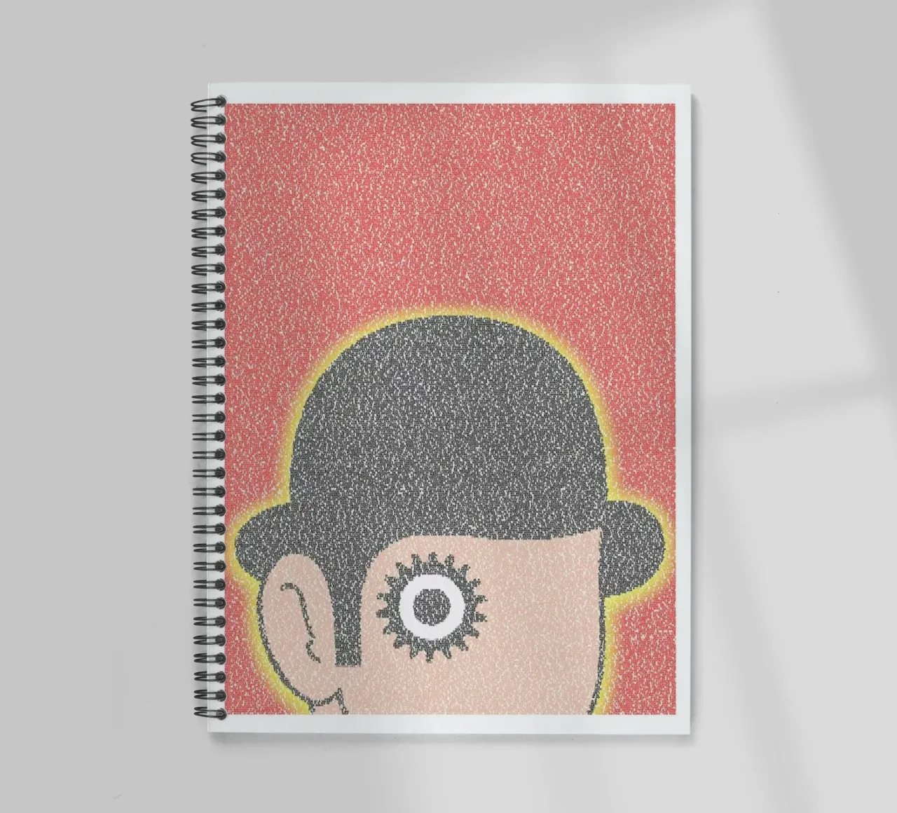 A Clockwork Orange spiral notebook by Robotic Ewe