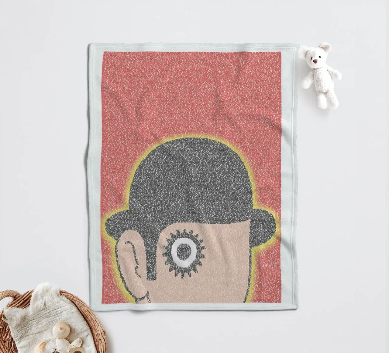 A Clockwork Orange Fleecedecke von Robotic Ewe