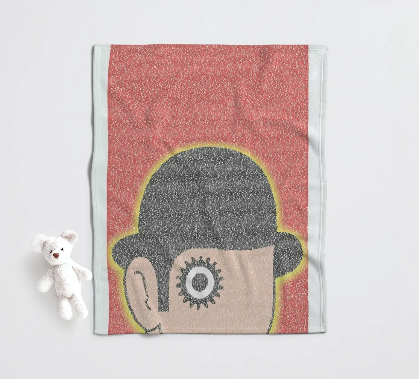 A Clockwork Orange plaid polaire de Robotic Ewe