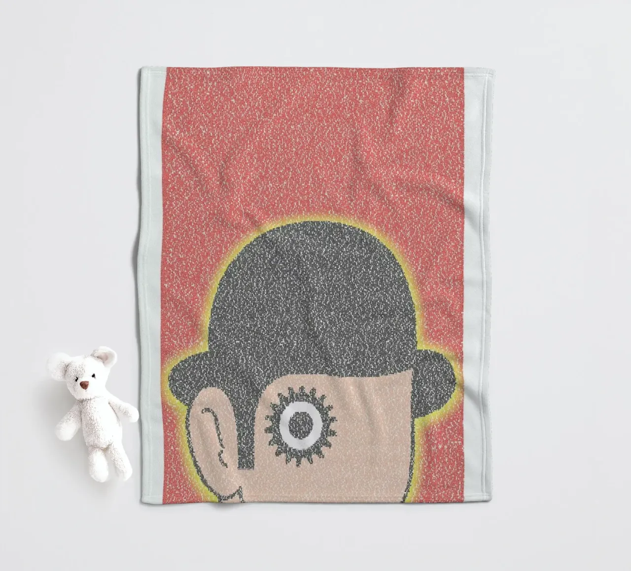 A Clockwork Orange Fleecedecke von Robotic Ewe