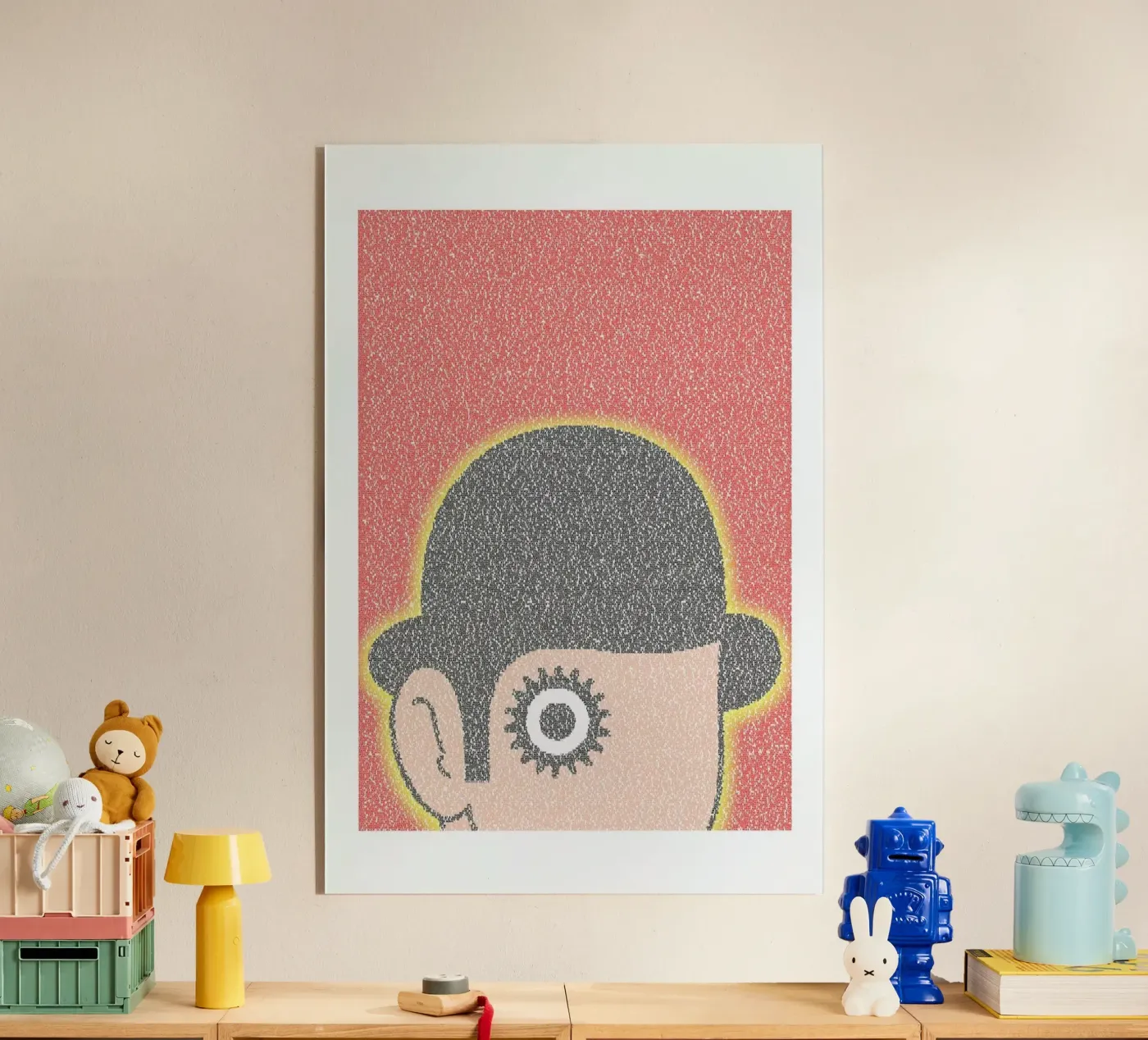 A Clockwork Orange acrylic glass by Robotic Ewe