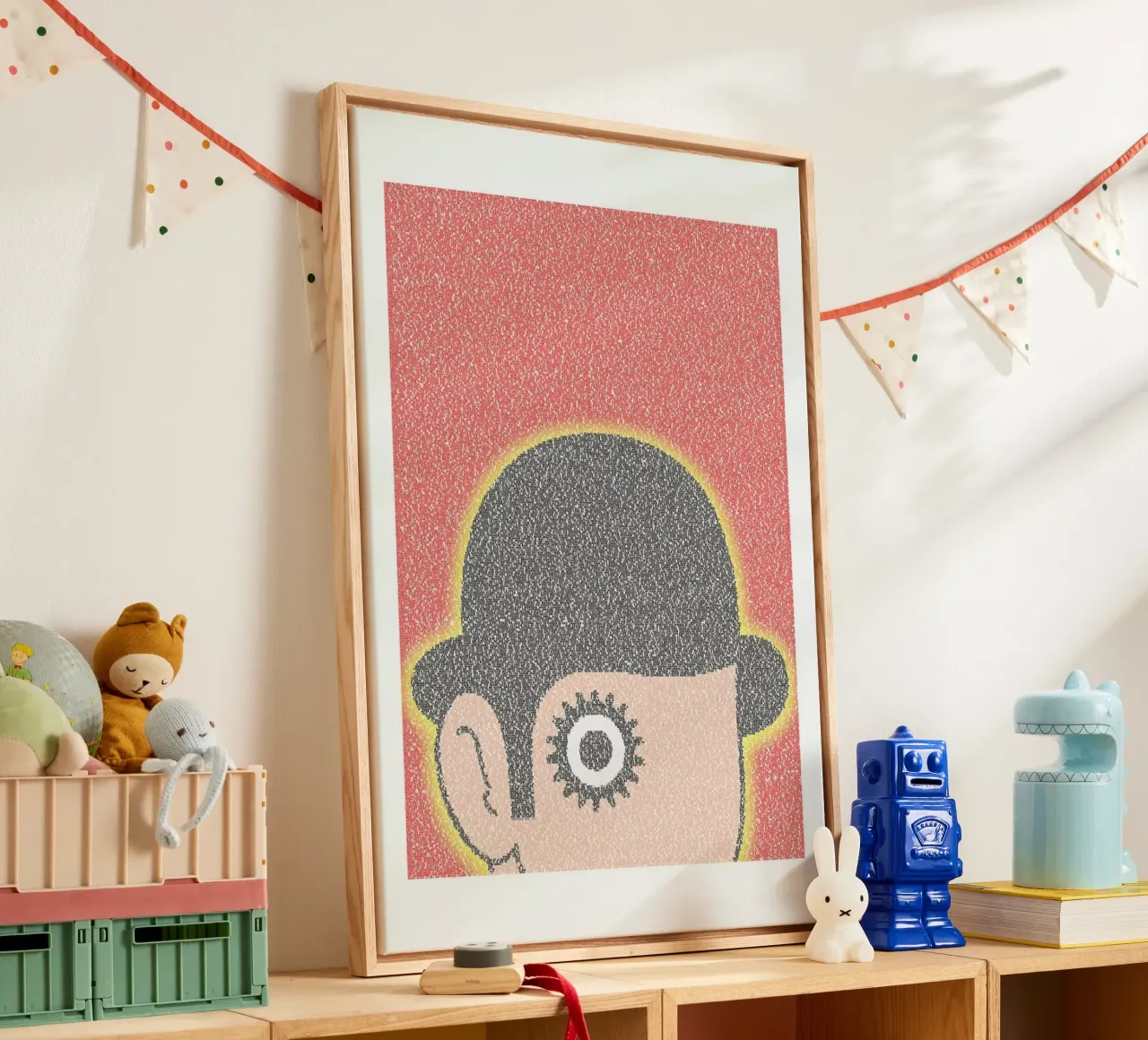 A Clockwork Orange tela con Cornice a cassetta da Robotic Ewe