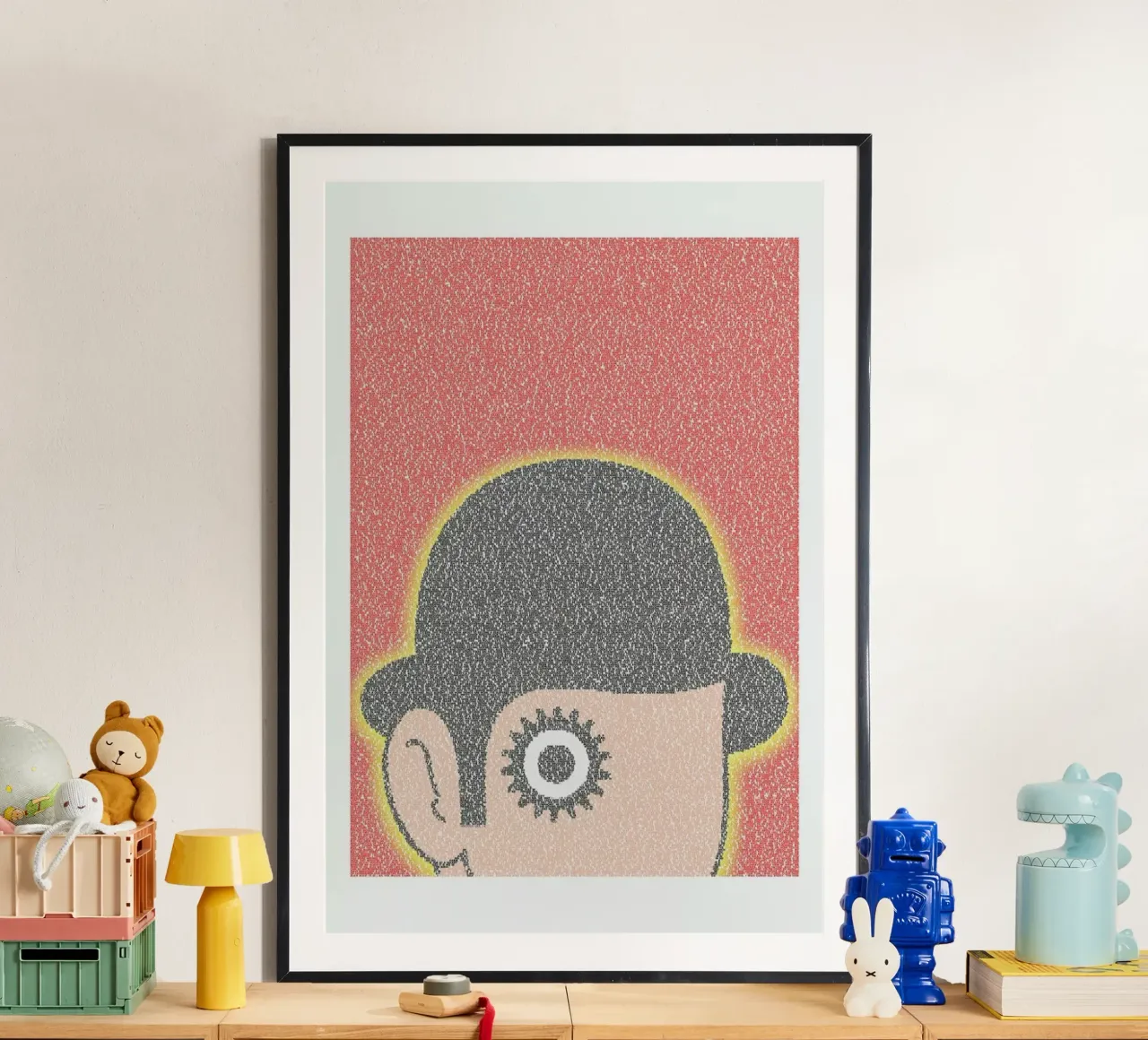 A Clockwork Orange carta hahnemühle da Robotic Ewe