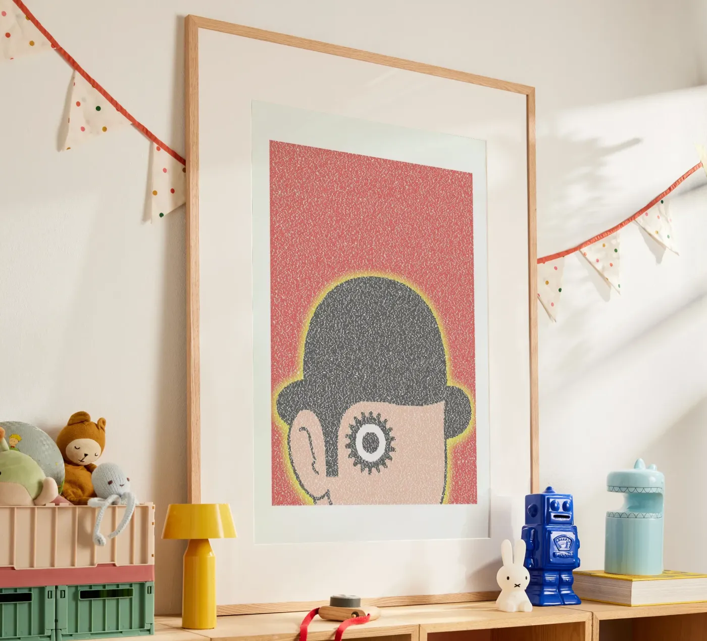 A Clockwork Orange poster van Robotic Ewe