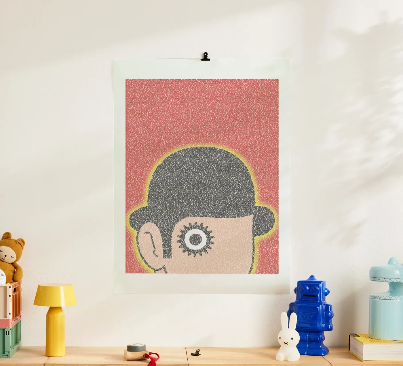 A Clockwork Orange poster van Robotic Ewe