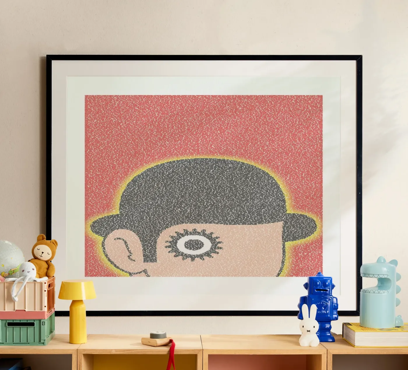 A Clockwork Orange poster van Robotic Ewe