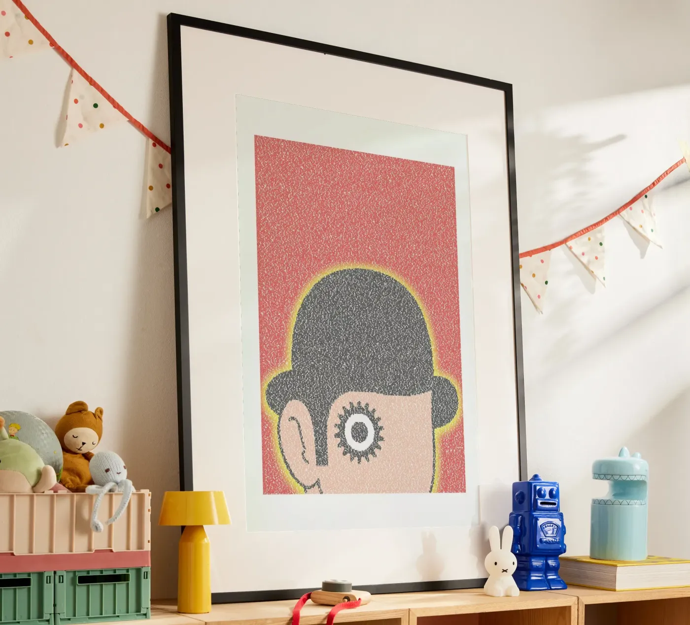 A Clockwork Orange poster van Robotic Ewe