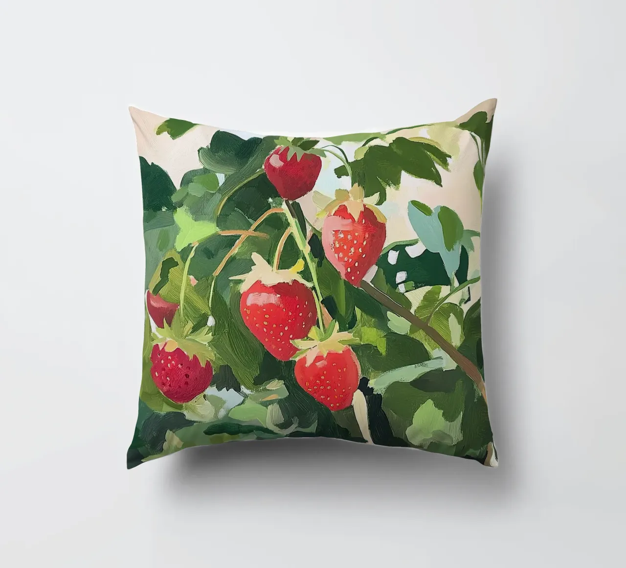 Fragole cuscino da Euphoria Theresa