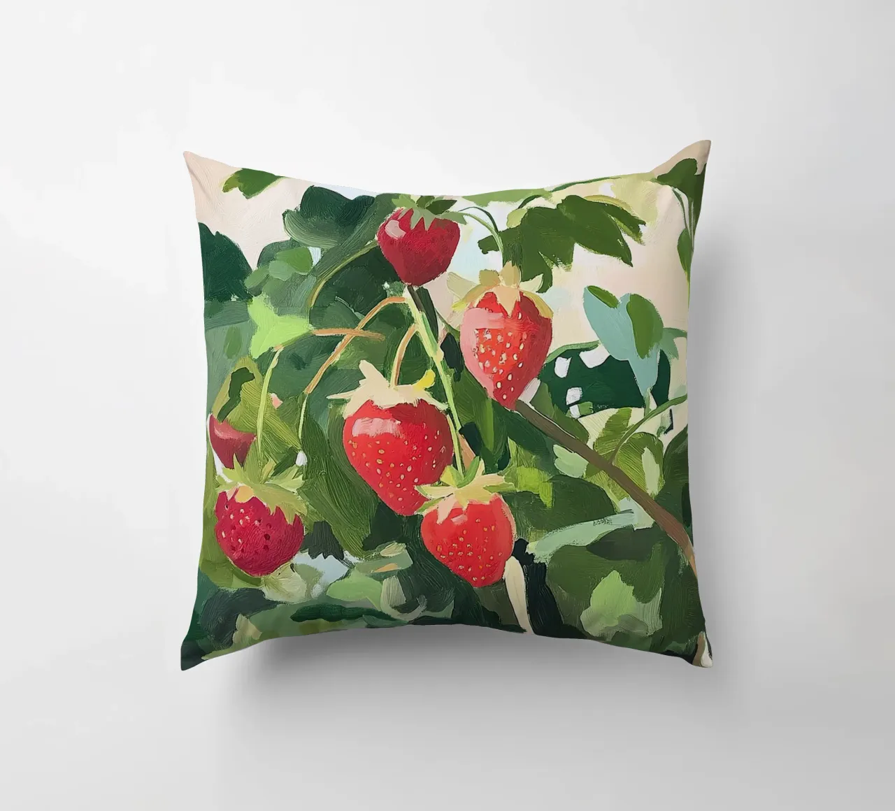 Fragole cuscino da Euphoria Theresa