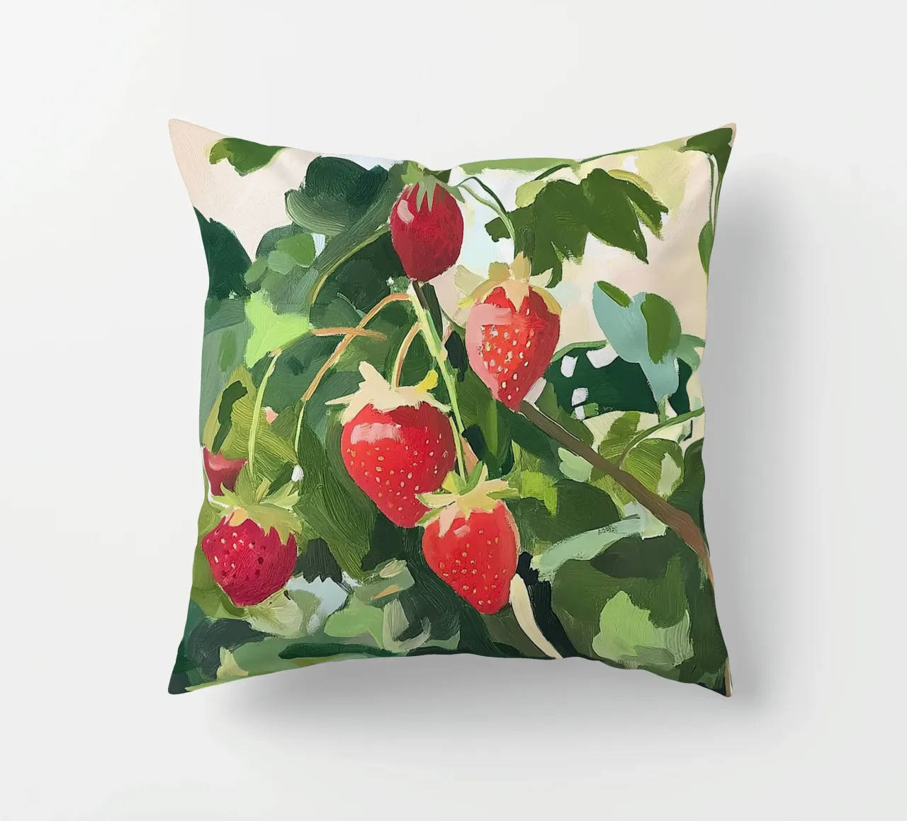 Fragole cuscino da Euphoria Theresa