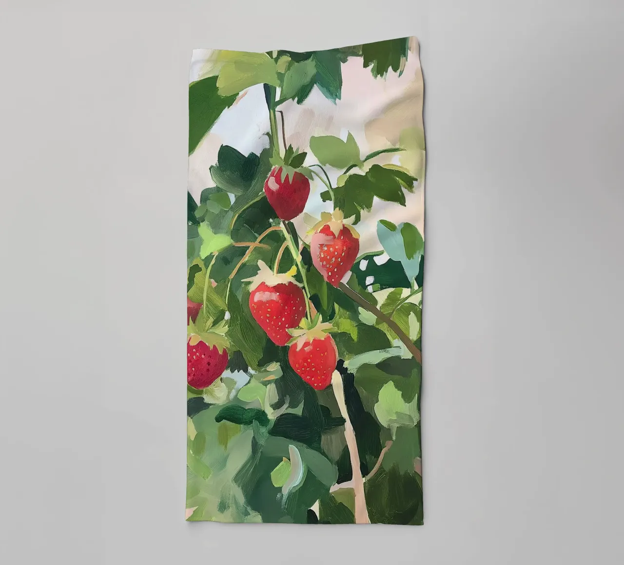 Fragole asciugamano da bagno da Euphoria Theresa