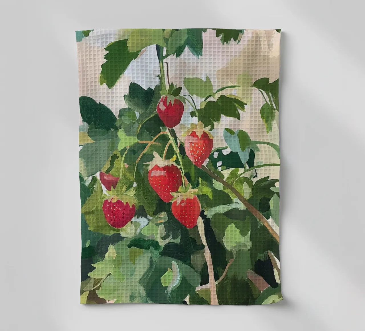 Fragole canovaccio da cucina da Euphoria Theresa