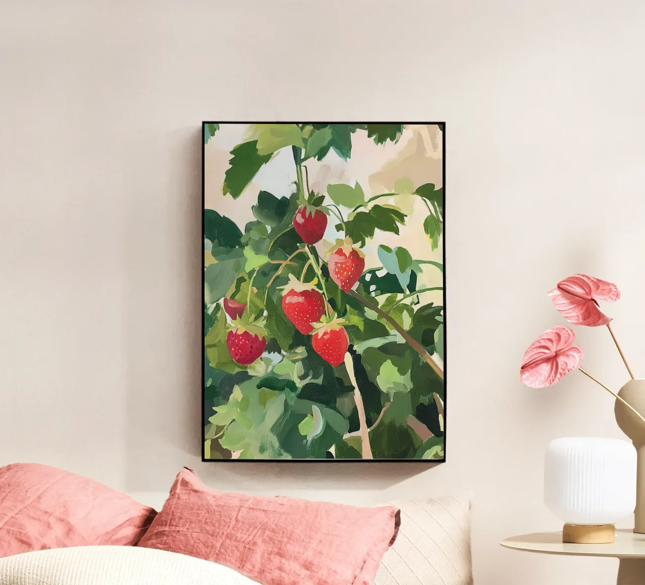 Fragole plexiglass da Euphoria Theresa