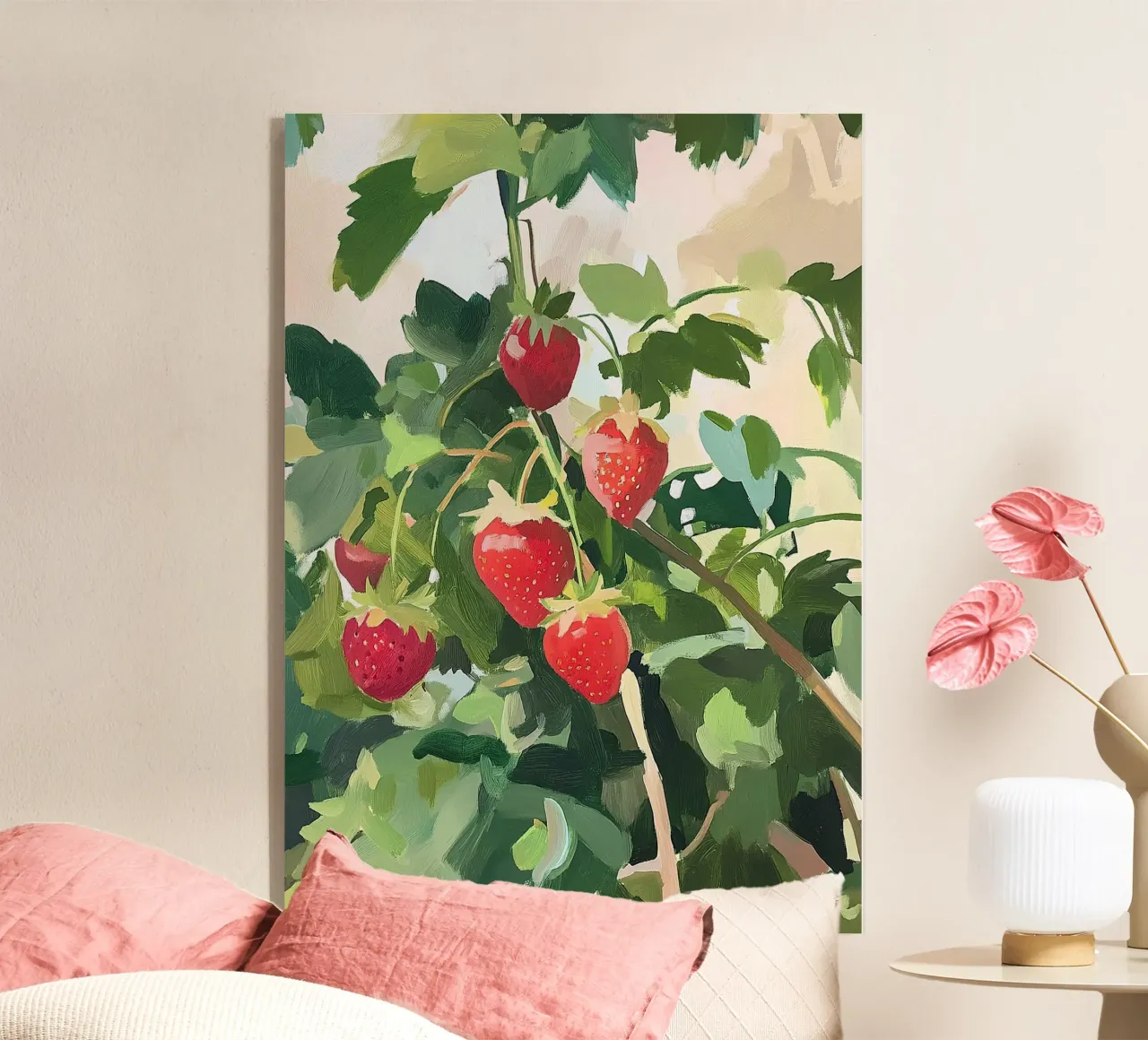 Fragole plexiglass da Euphoria Theresa