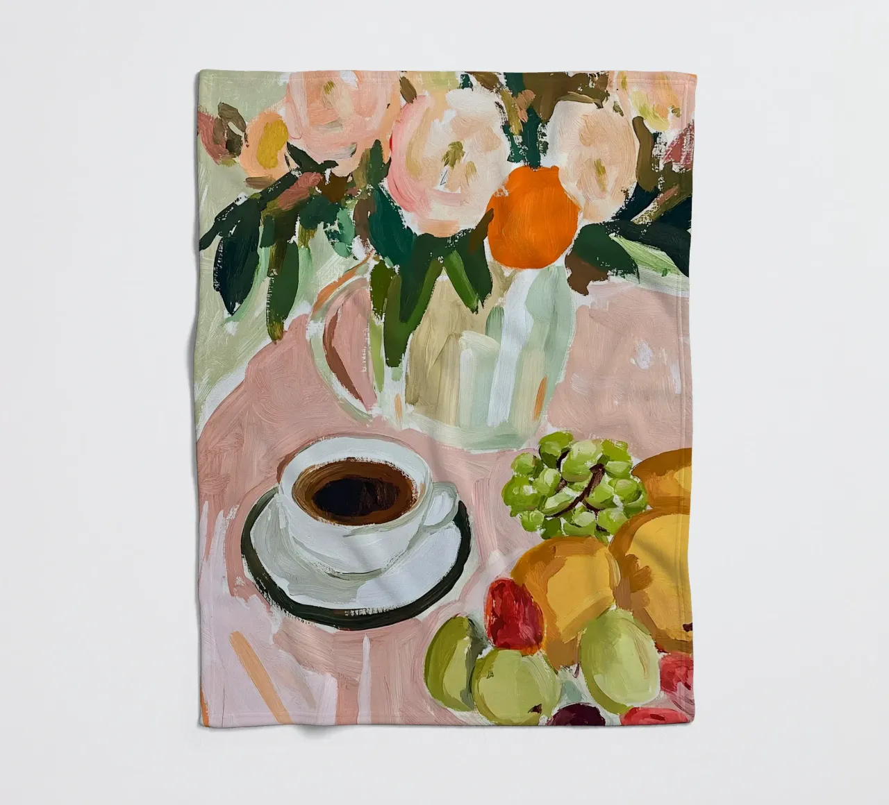 Kaffeetisch Fleecedecke von Euphoria Theresa