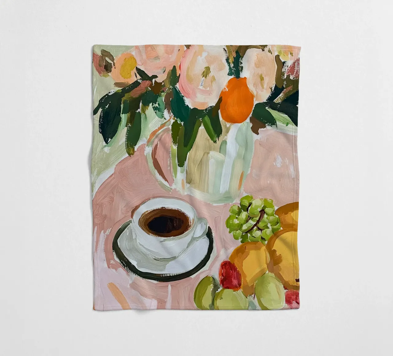 Kaffeetisch Fleecedecke von Euphoria Theresa