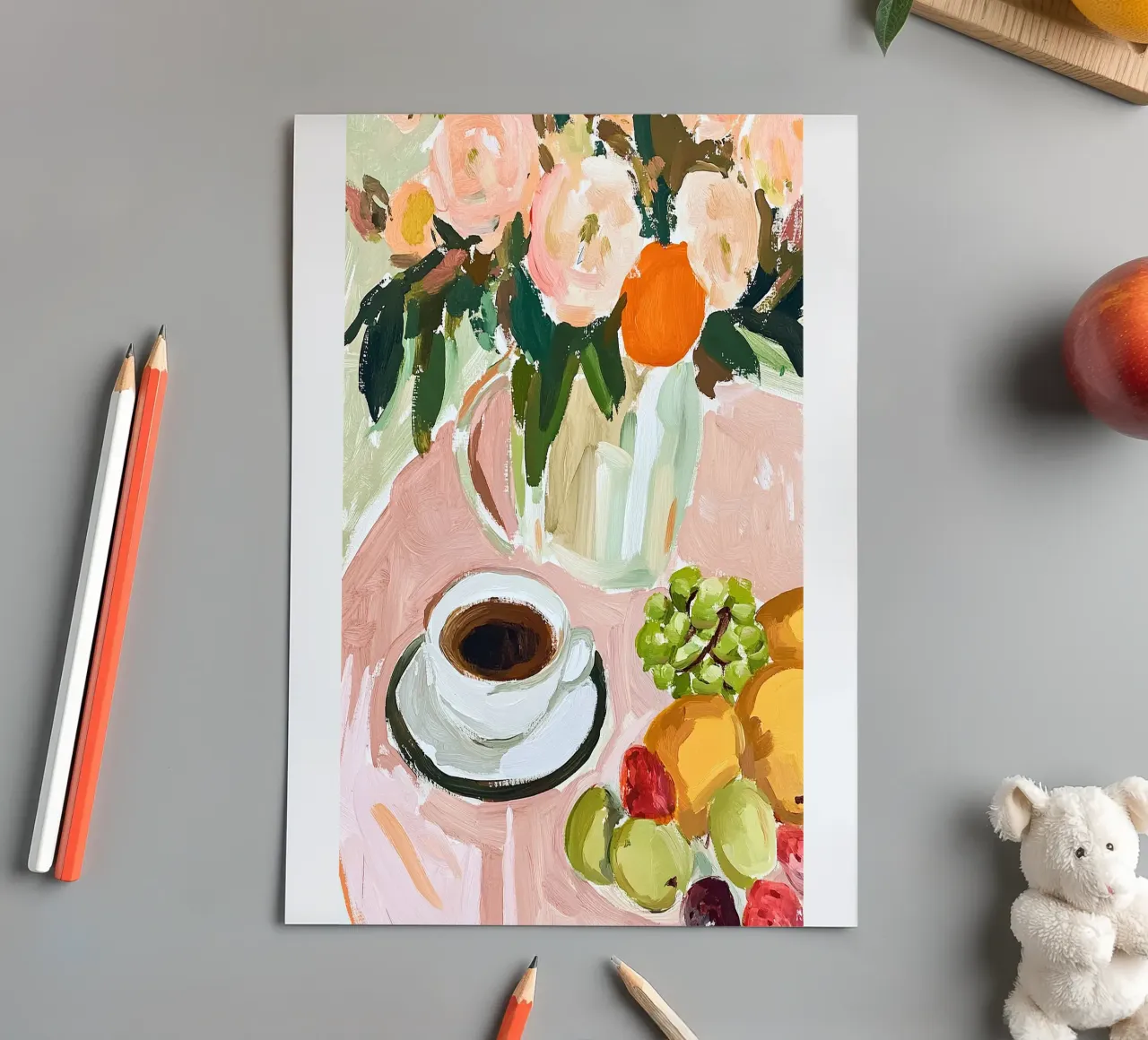 Coffee table sticker sheet by Euphoria Theresa