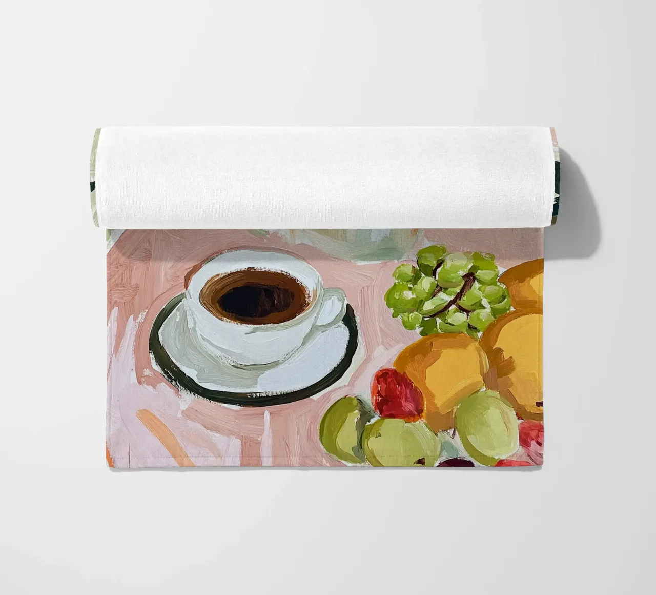 Coffee table beach towel by Euphoria Theresa