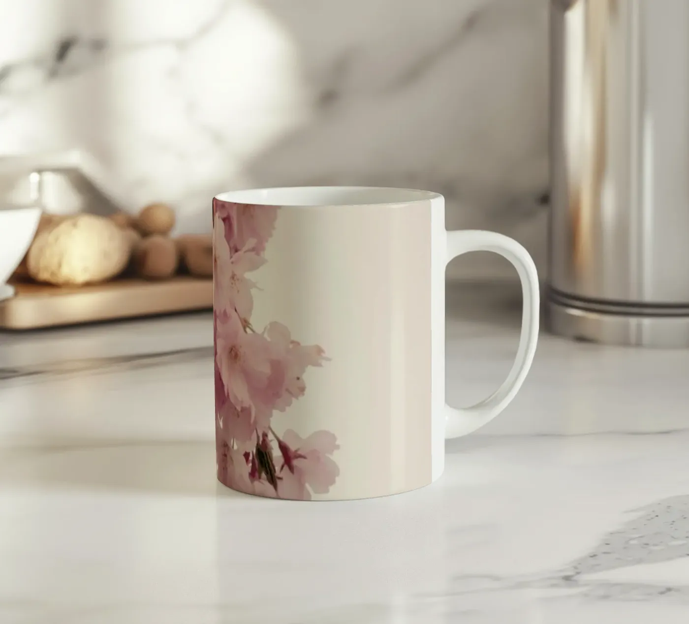 Forever Spring ceramic mug by Monika Strigel