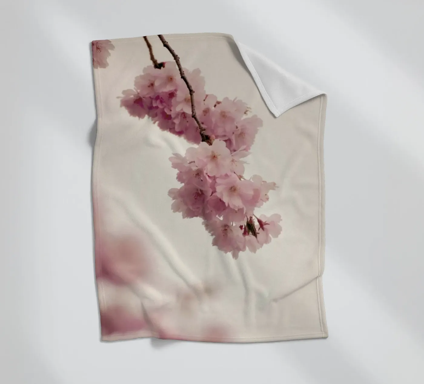 Forever Spring fleece blanket by Monika Strigel