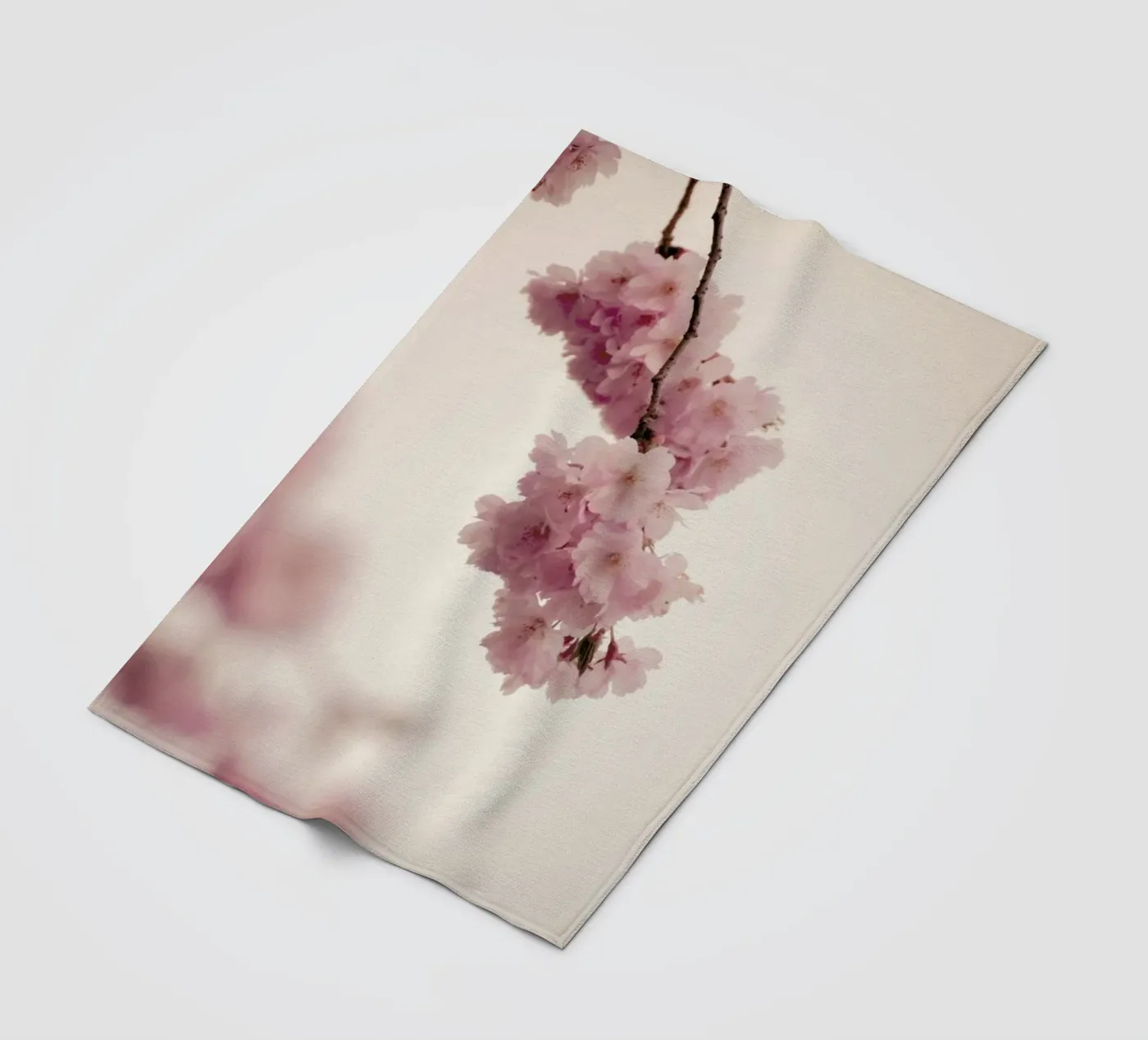 Forever Spring fleece blanket by Monika Strigel