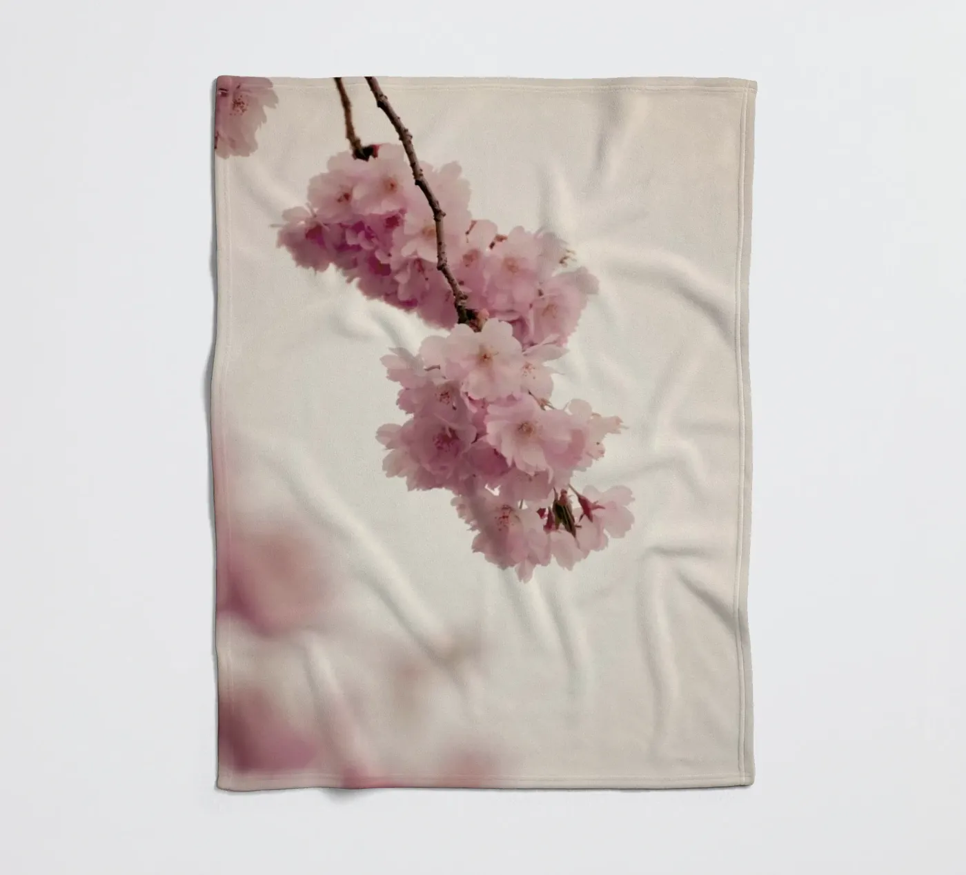 Forever Spring fleece blanket by Monika Strigel