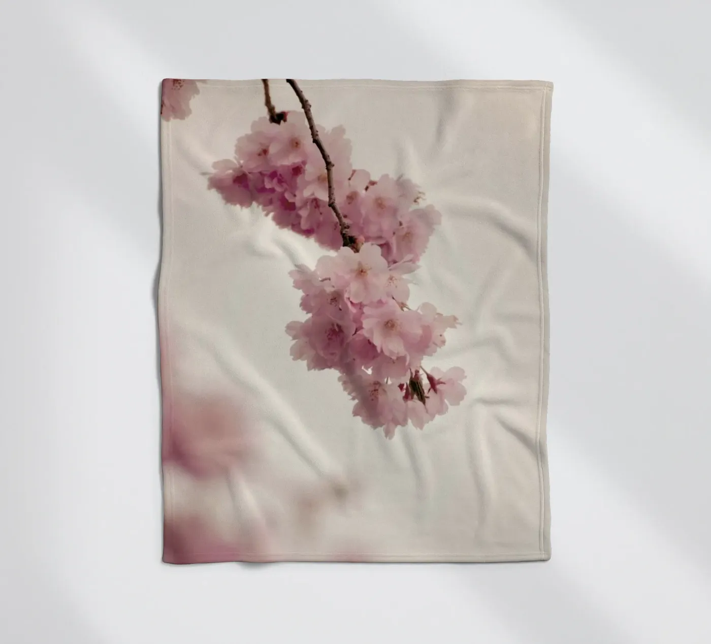 Forever Spring fleece blanket by Monika Strigel