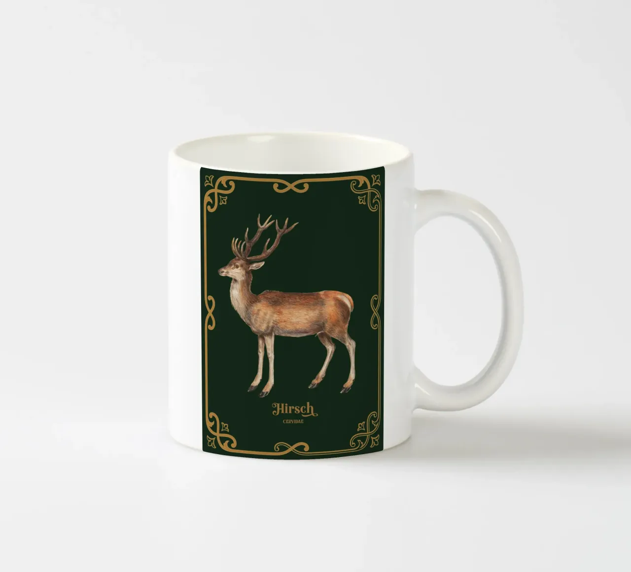 Hirsch ceramic mug by Luna & Noctua