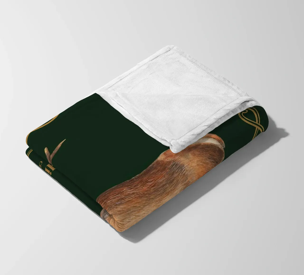 Hirsch fleecedeken van Luna & Noctua