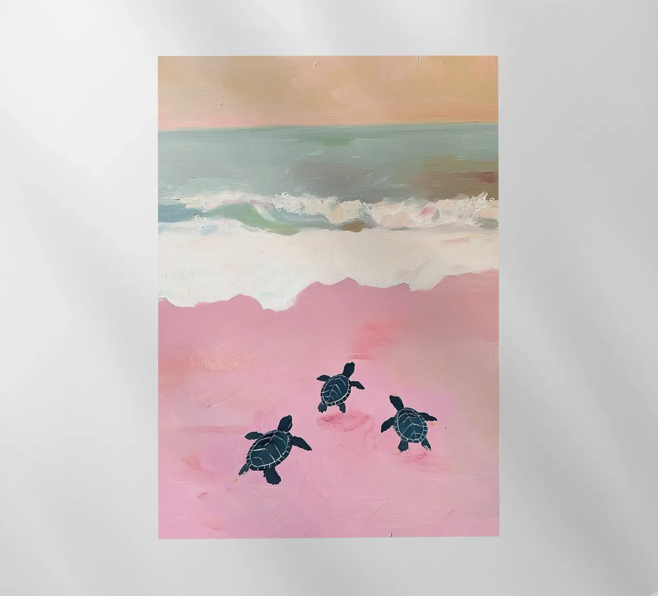 Tartarughe di mare Rosa Preppy pellicola backlit da Euphoria Theresa