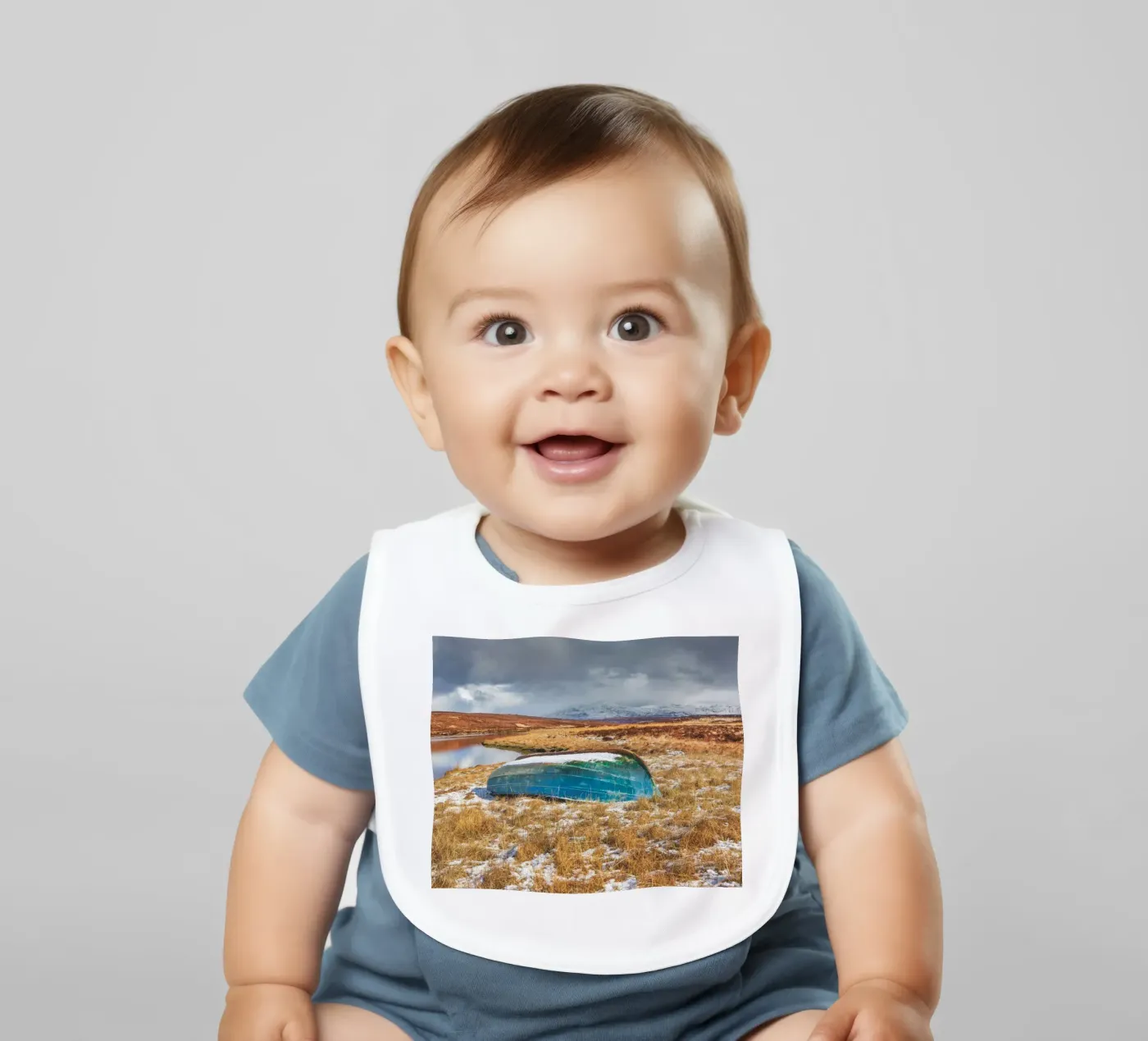 Barca blu bavaglino da Dave Hare Photography